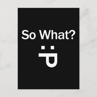 Cartão Postal E O Que?