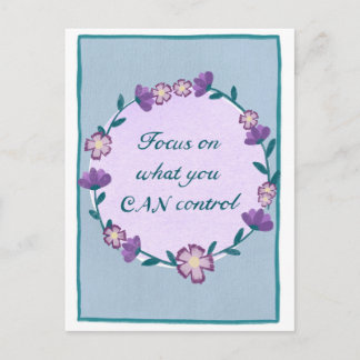 Cartão postal e planilha em um!