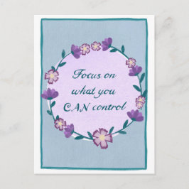 Cartão postal e planilha em um!