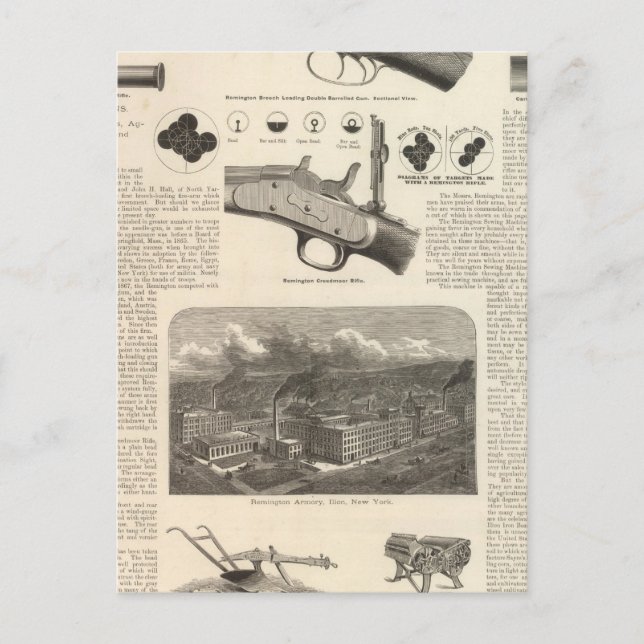 Cartão Postal E Remington e Filhos (Frente)