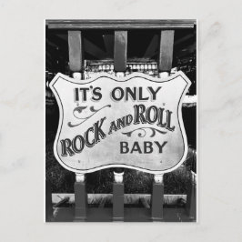 Cartão Postal 'É Só Rock and Roll, Baby'