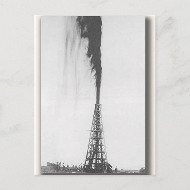 Cartão Postal É um Cartão-postal Gusher (Frente)