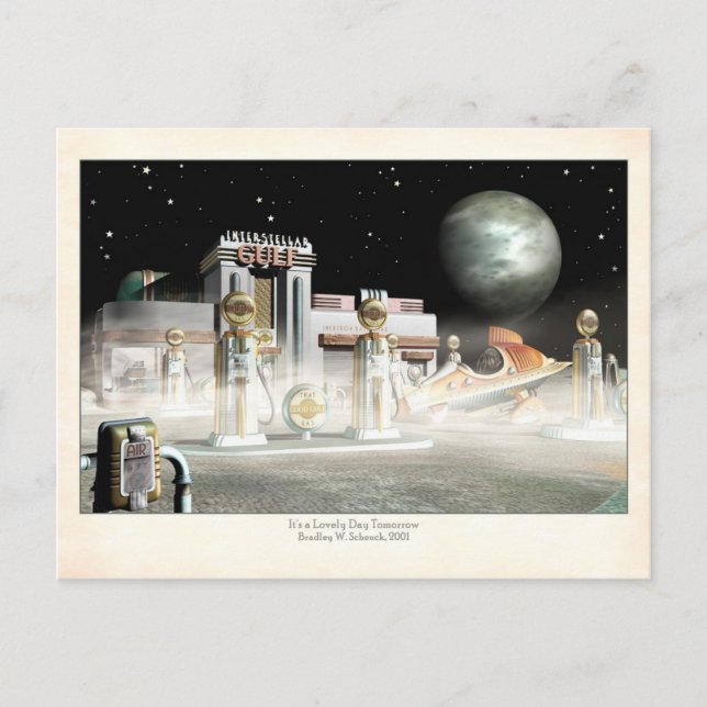 Cartão Postal É um Cartão-postal para o Dia Amanhã (Frente)