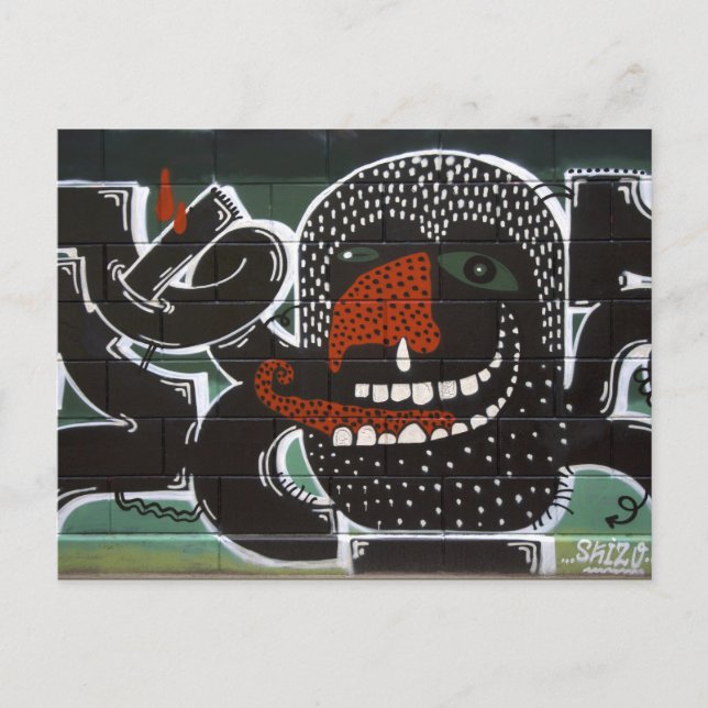 Cartão Postal É Um Cheiro De Grafite De Rinite Persistente (Frente)