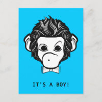 é um menino, senhor macaco