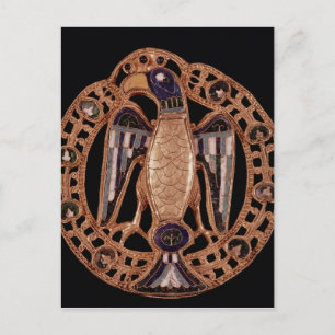 Cartão Postal Eagle clasp de Gisela, Esposa do Imperador Conrad