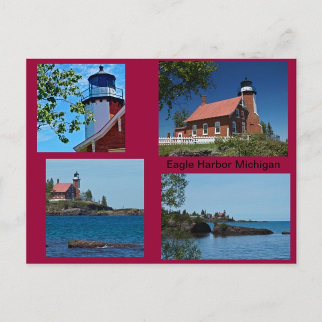 Cartão Postal Eagle Harbor (Frente)