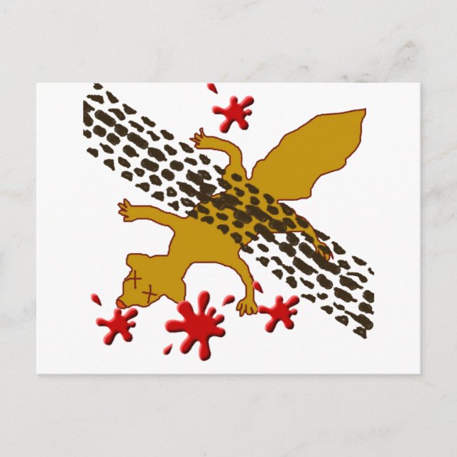 Cartão Postal Earl The Morto Squirrel (Frente)