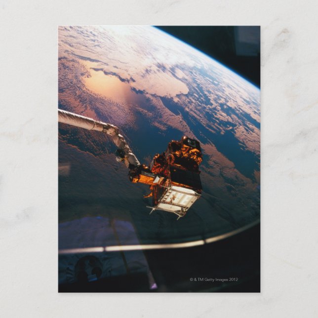 Cartão Postal Earth from Space Shuttle 3 (Frente)