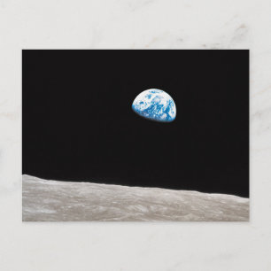 Cartão Postal Earthrise William Anders