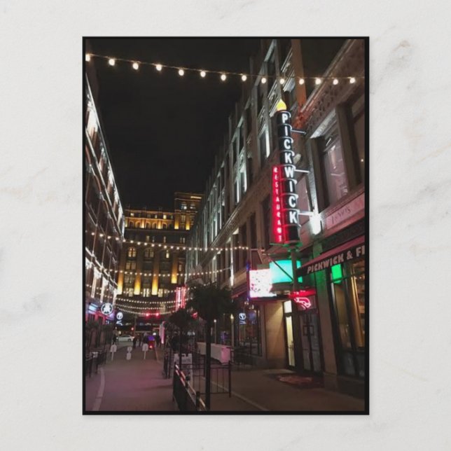 Cartão Postal East 4th Street, Cleveland, Ohio Photo Postcard (Frente)