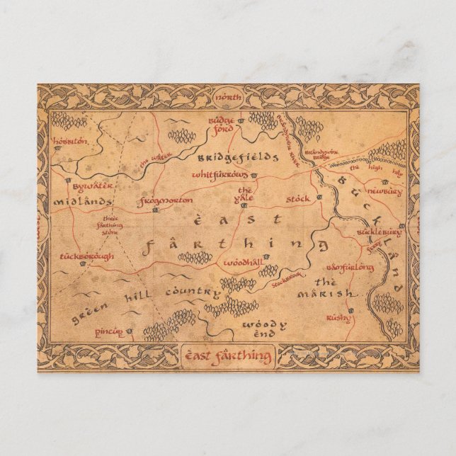 Cartão Postal East Farthing (Frente)