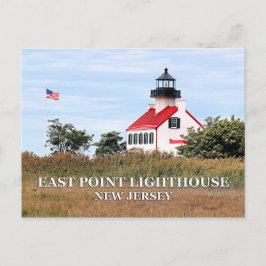 Cartão Postal East Point Lighthouse, Cartão-postal de Nova Jerse