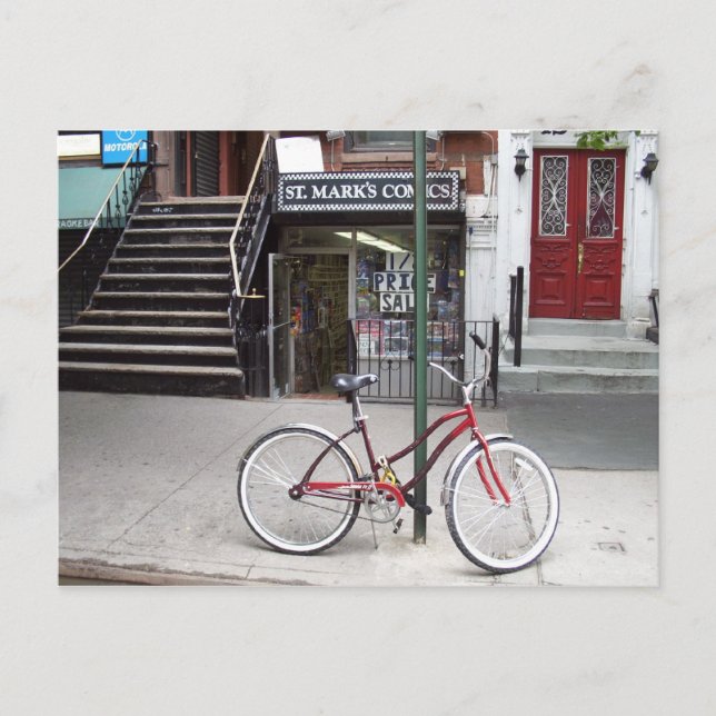 Cartão Postal East Village NYC (Frente)