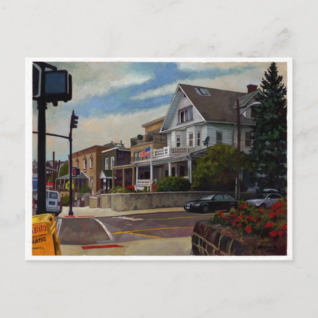 Cartão Postal East Wind Over Weehawken 2013 por Stephen Gardner (Frente)