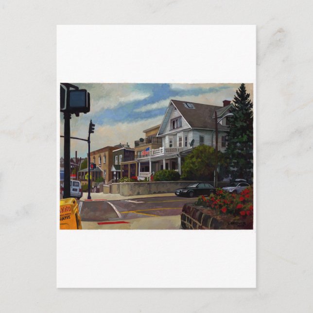 Cartão Postal East Wind Over Weehawken 2013 por Stephen Gardner (Frente)