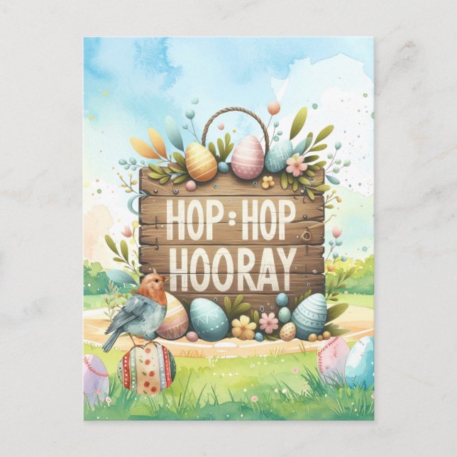 Cartão Postal Easter Party Invitation card  (Frente)