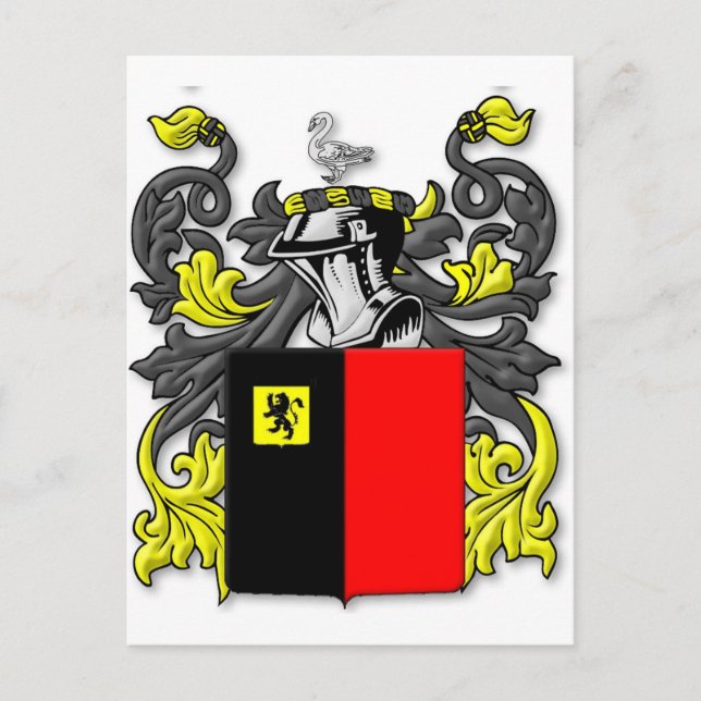 Cartão Postal Eastman Casaco de Armas (Frente)