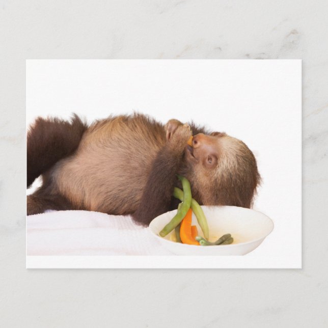 Cartão Postal eat your greens (Frente)