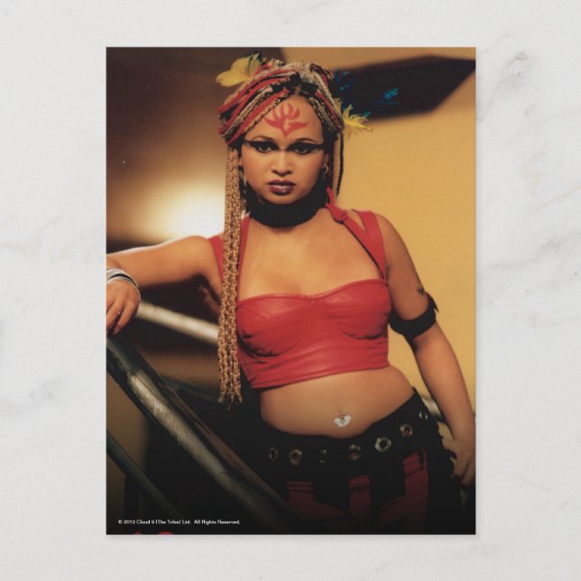 Cartão Postal Ebony The Tribe (Frente)