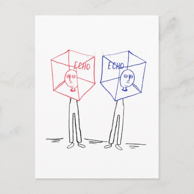 Cartão Postal Echo Câmara (Frente)