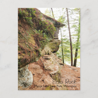 Cartão Postal Echo Rock in Mirror Lake State Park