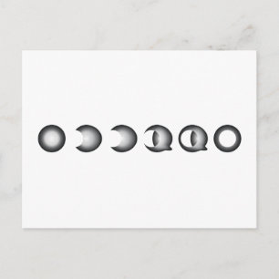 Cartão Postal eclipse lunar