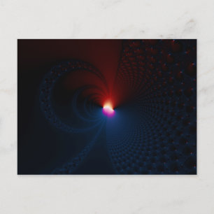Cartão Postal Eclipse lunar - Fractal