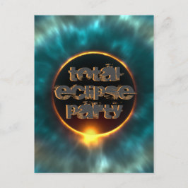 CARTÃO POSTAL ECLIPSE SOLAR TOTAL