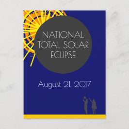 Cartão Postal Eclipse Solar Total Nacional