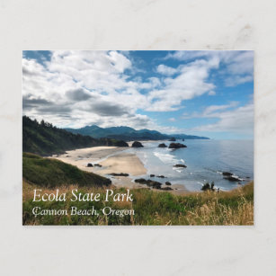 Cartão Postal Ecoa State Beach, OR