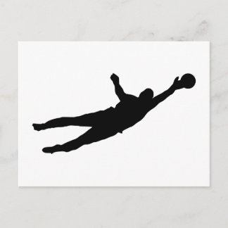 Cartão Postal Economias do Goalie