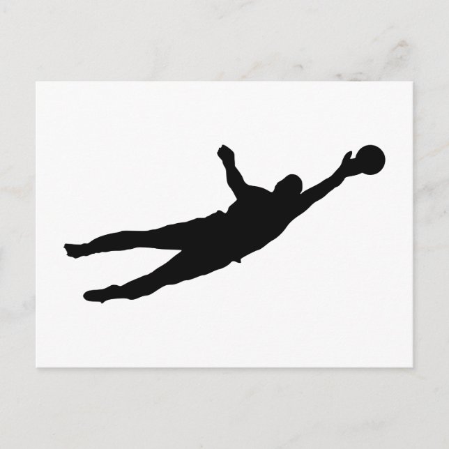 Cartão Postal Economias do Goalie (Frente)