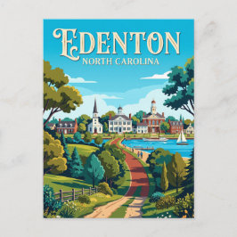 Cartão Postal Edenton EUA