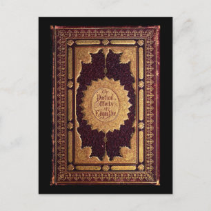 Cartão Postal Edgar Allan Poe Antigo