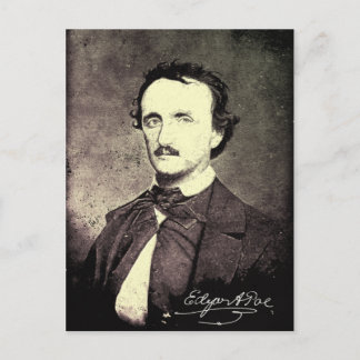 Cartão Postal Edgar Allan Poe *Restaurado e reconcluído*
