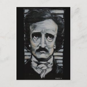 Cartão Postal Edgar Allen Poe