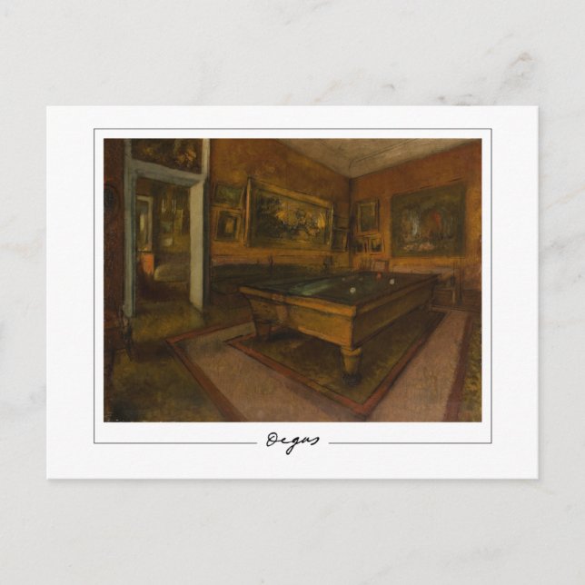 Cartão Postal Edgar Degas #24-2 - Cartão-postal de arte (Frente)