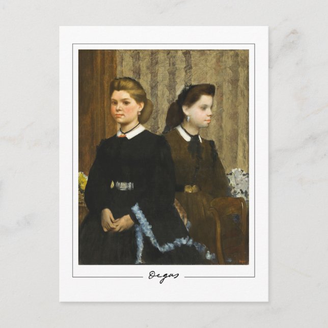 Cartão Postal Edgar Degas #25-2 - Cartão-postal de arte (Frente)