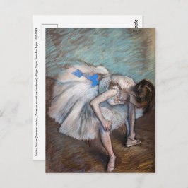 Cartão Postal Edgar Degas - Bailarina Sentada