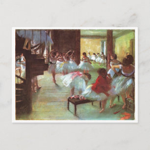 Cartão Postal Edgar Degas - Balé 1879-80, Calçado Stair Dancer O