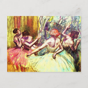 Cartão Postal Edgar Degas Ballerina Fine Art