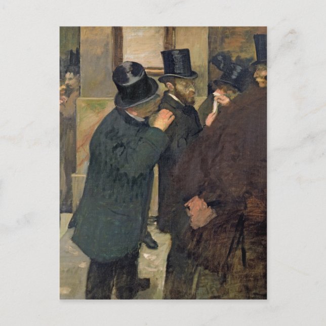Cartão Postal Edgar Degas | Bolsa, c.1878-79 (Frente)