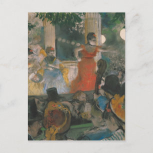 Cartão Postal Edgar Degas   Cafe Concert em Les Embaixadeurs