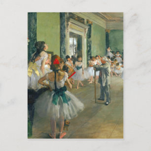 Cartão Postal Edgar Degas - Classe de Balé
