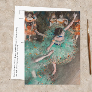 Cartão Postal Edgar Degas - Dançarina Balançando / Dançarina em