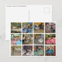 Edgar Degas - Dançarinos Seleção de Masterbocas