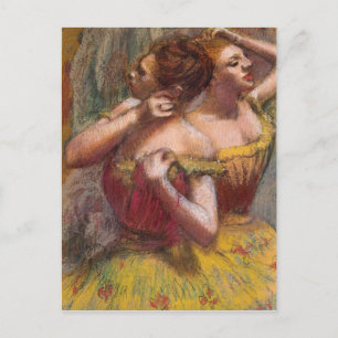 Cartão Postal Edgar Degas Dois Dançarinos