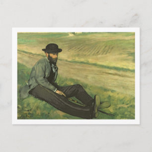 Cartão Postal Edgar Degas Eugene Manet