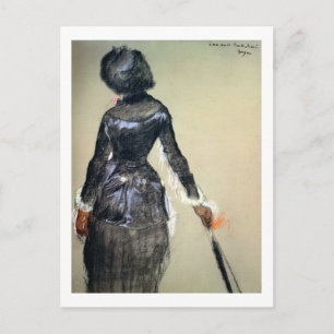 Cartão Postal Edgar Degas   Mary Cassatt at the Louvre